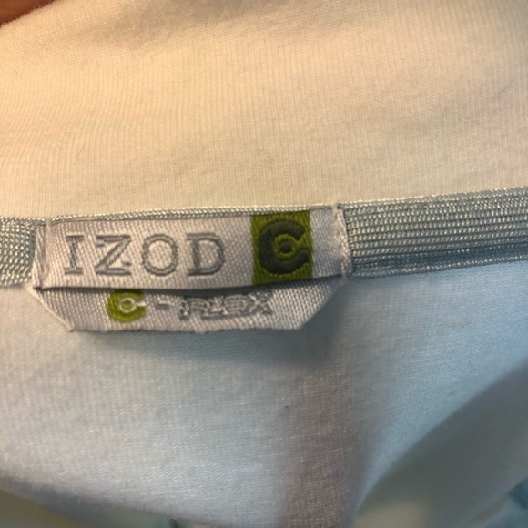 Izod  Stripe Golf Shirt - S - Picture 7 of 8
